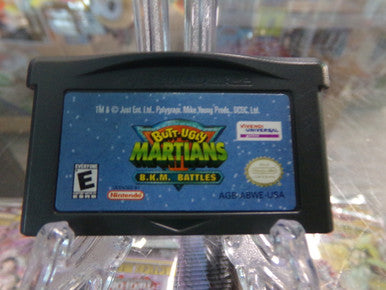 Butt-Ugly Martians: B.K.M. Battles Gameboy Advance GBA Used