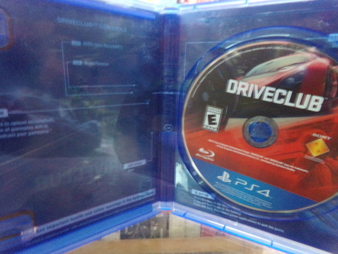 Driveclub Playstation 4 PS4 Used