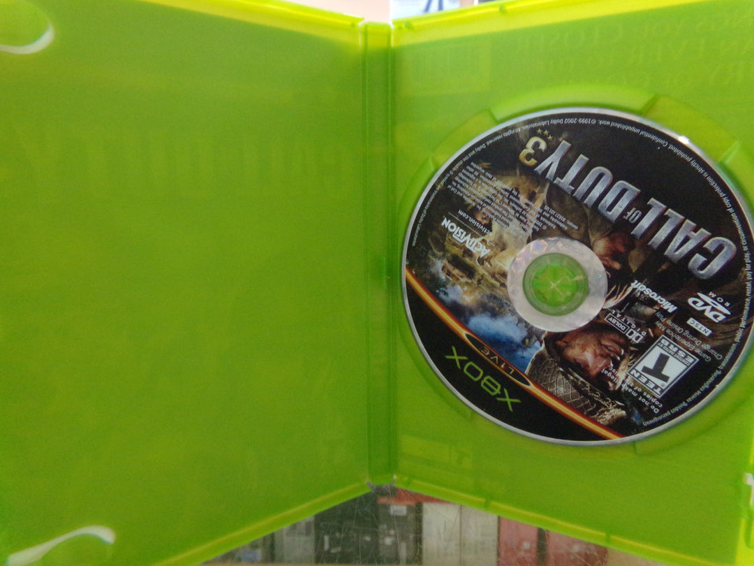 Call of Duty 3 Original Xbox Used