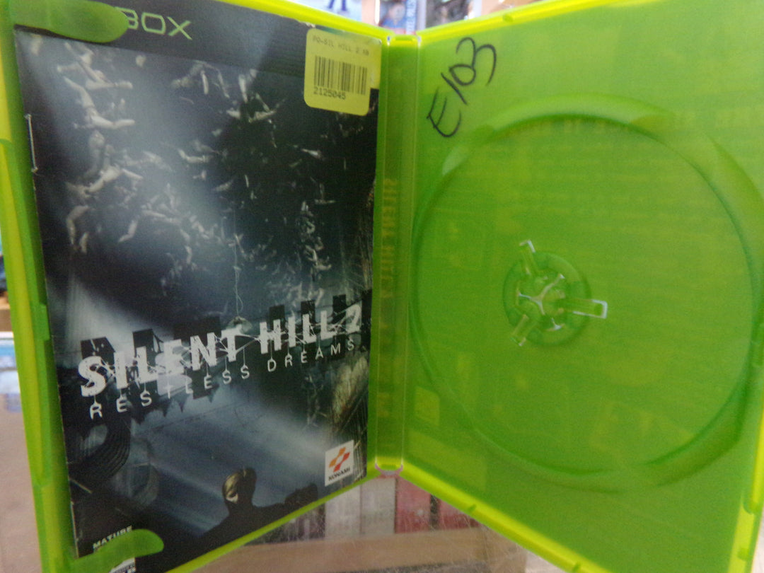 Silent Hill 2: Restless Dreams Original Xbox CASE AND MANUAL ONLY