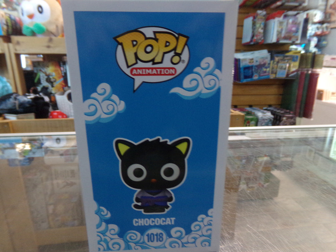 Naruto Shippuden x Hello Kitty - #1018 Chococat (Flocked) (FYE) Funko Pop