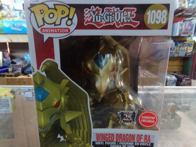 Yu-Gi-Oh! - #1098 Winged Dragon of Ra (GameStop) Funko Pop