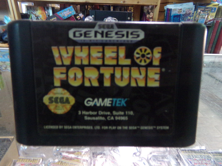 Wheel of Fortune Sega Genesis Used