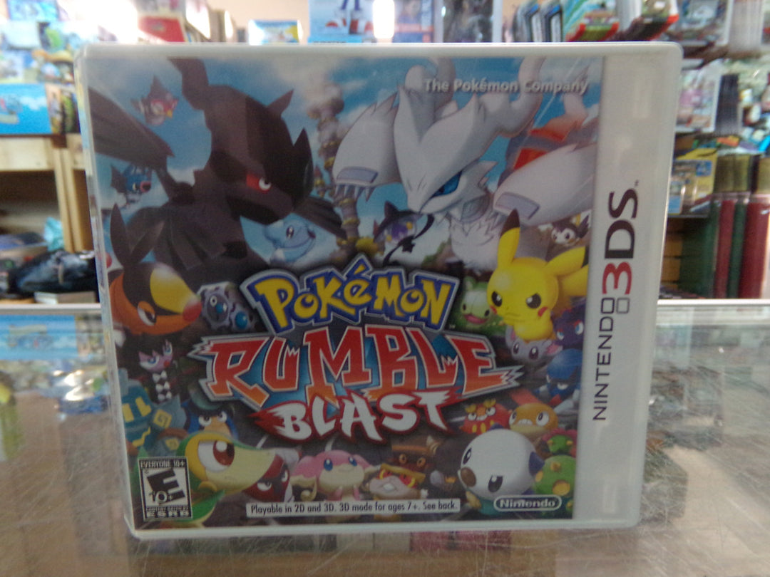Pokemon Rumble Blast Nintendo 3DS CASE AND MANUAL ONLY