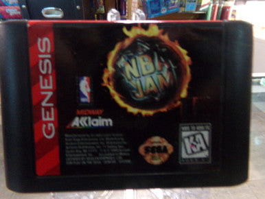 NBA Jam Tournament Edition Sega Genesis Used