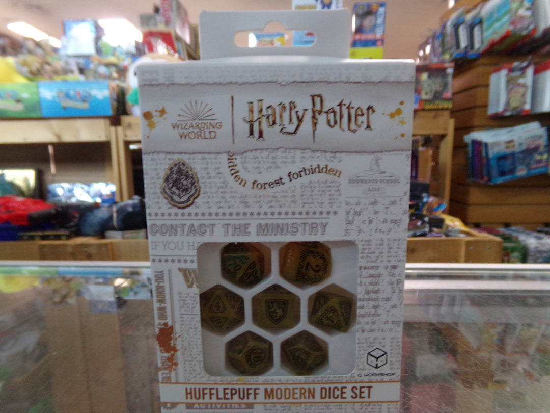 Harry Potter Dice Set - Hufflepuff Yellow