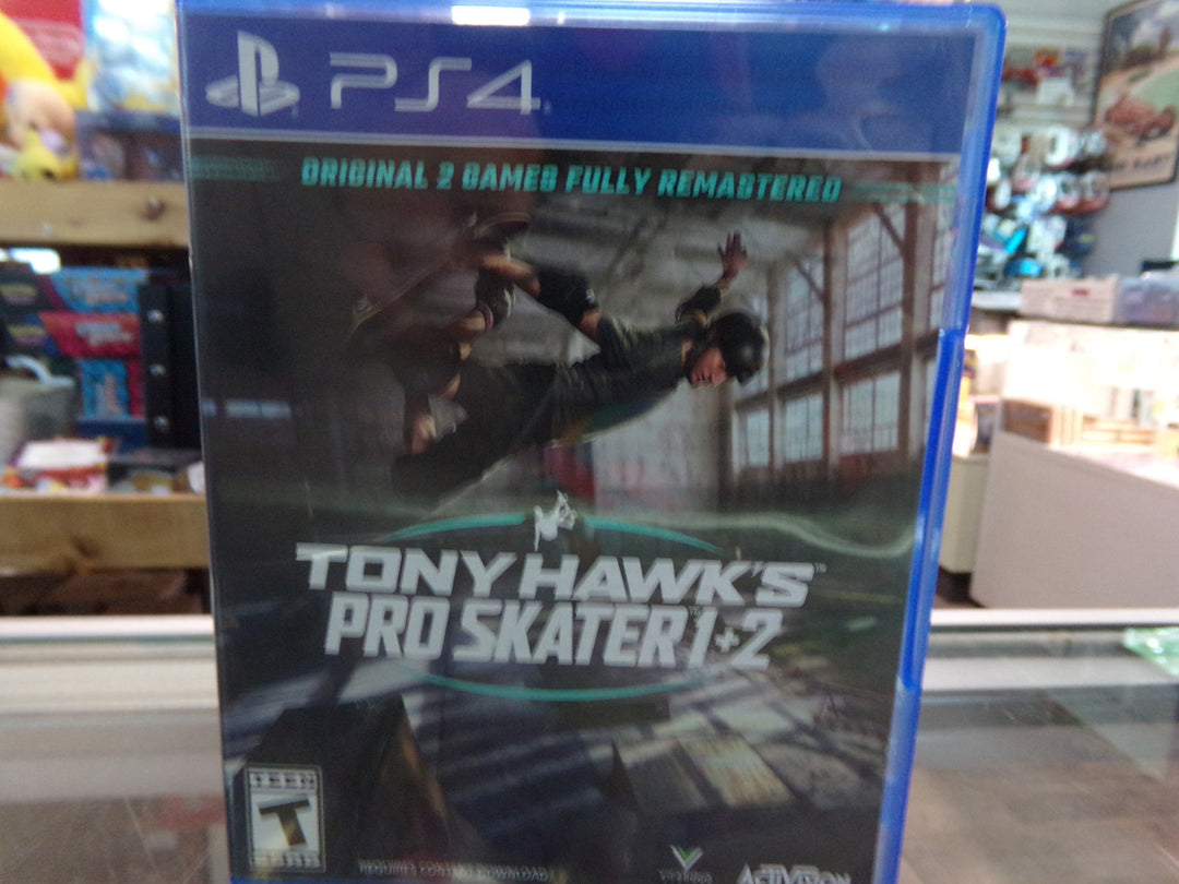 Tony Hawk's Pro Skater 1 + 2 Playstation 4 PS4 Used