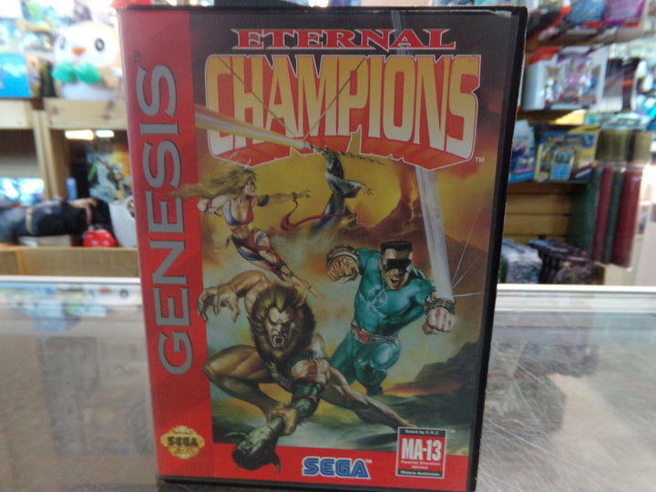 Eternal Champions Sega Genesis Boxed Used