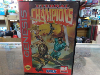 Eternal Champions Sega Genesis Boxed Used