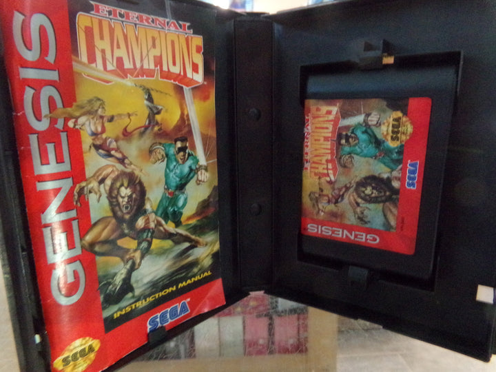 Eternal Champions Sega Genesis Boxed Used