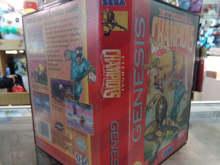 Eternal Champions Sega Genesis Boxed Used