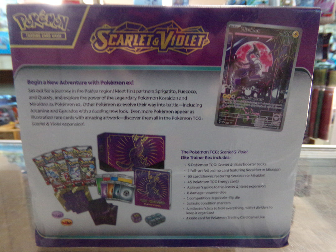 Pokemon TCG Scarlet & Violet Base Set Elite Trainer Box