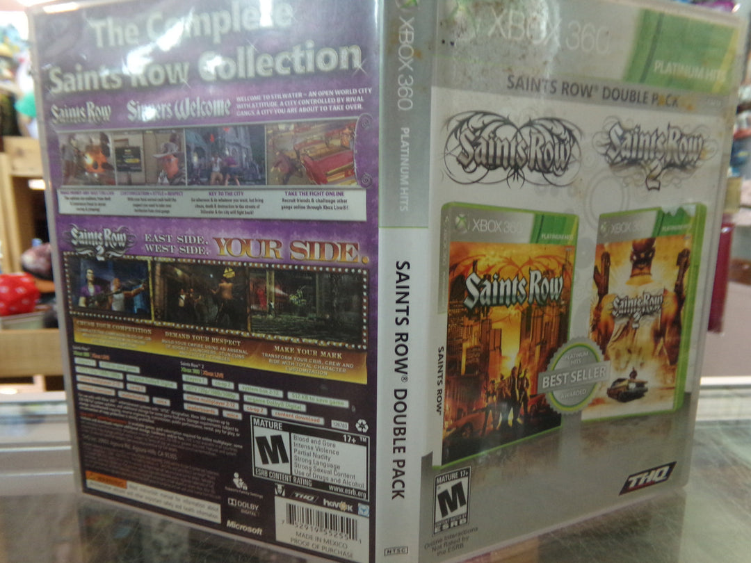 Saints Row Double Pack Xbox 360 Used