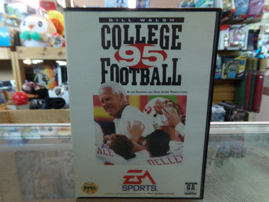Bill Walsh College Football 95 Sega Genesis Boxed Used