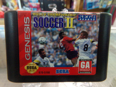 World Championship Soccer II Sega Genesis Used