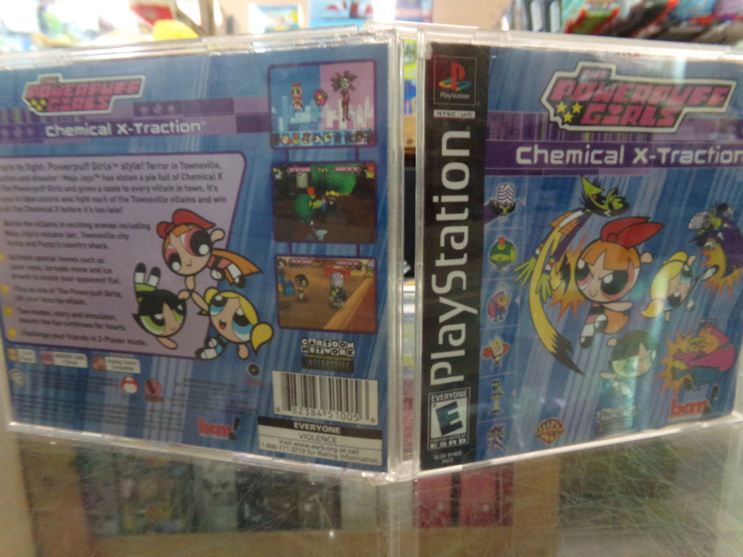 The Powerpuff Girls: Chemical X-Traction Playstation PS1 Used