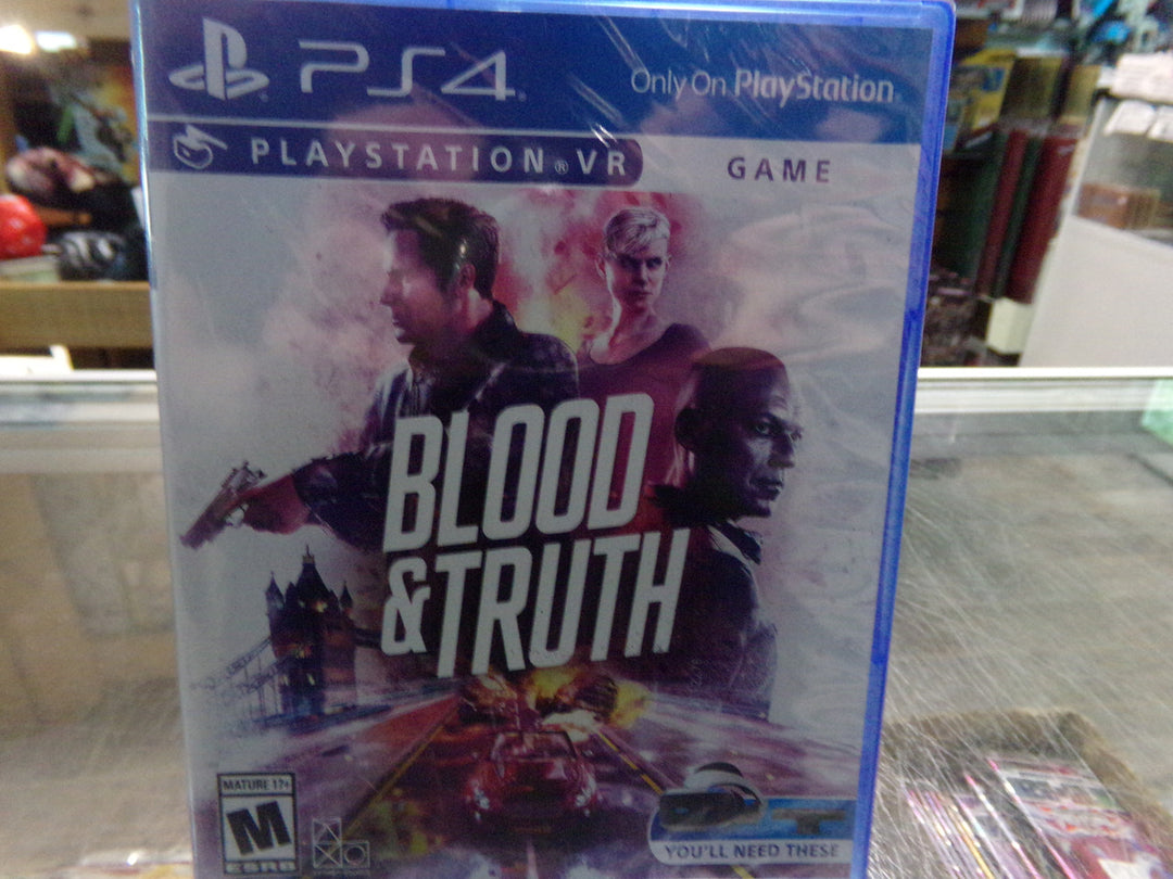 Blood and Truth (Playstation VR Required) Playstation 4 PS4 NEW