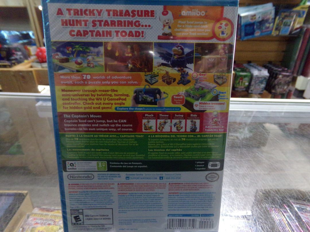 Captain Toad: Treasure Tracker Wii U NEW
