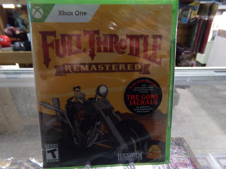 Full Throttle Remastered (Limited Run) Xbox One NEW