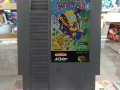 The Simpsons: Bart Vs the World Nintendo NES Used