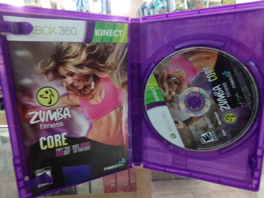 Zumba Fitness Core Xbox 360 Kinect Used