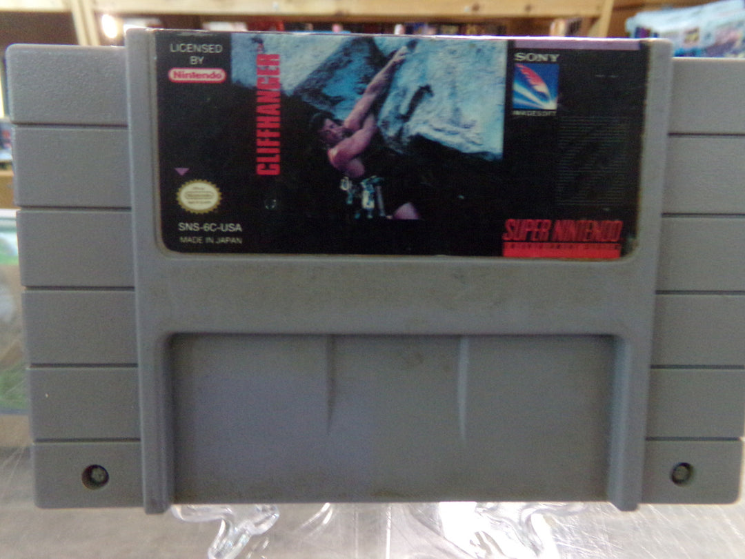 Cliffhanger Super Nintendo SNES Used