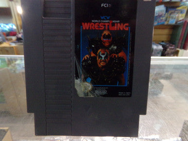 WCW Wrestling Nintendo NES Used