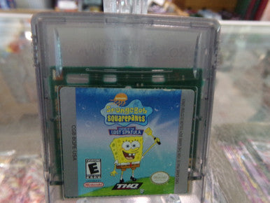 Spongebob Squarepants: Legend of the Lost Spatula Gameboy Color Used