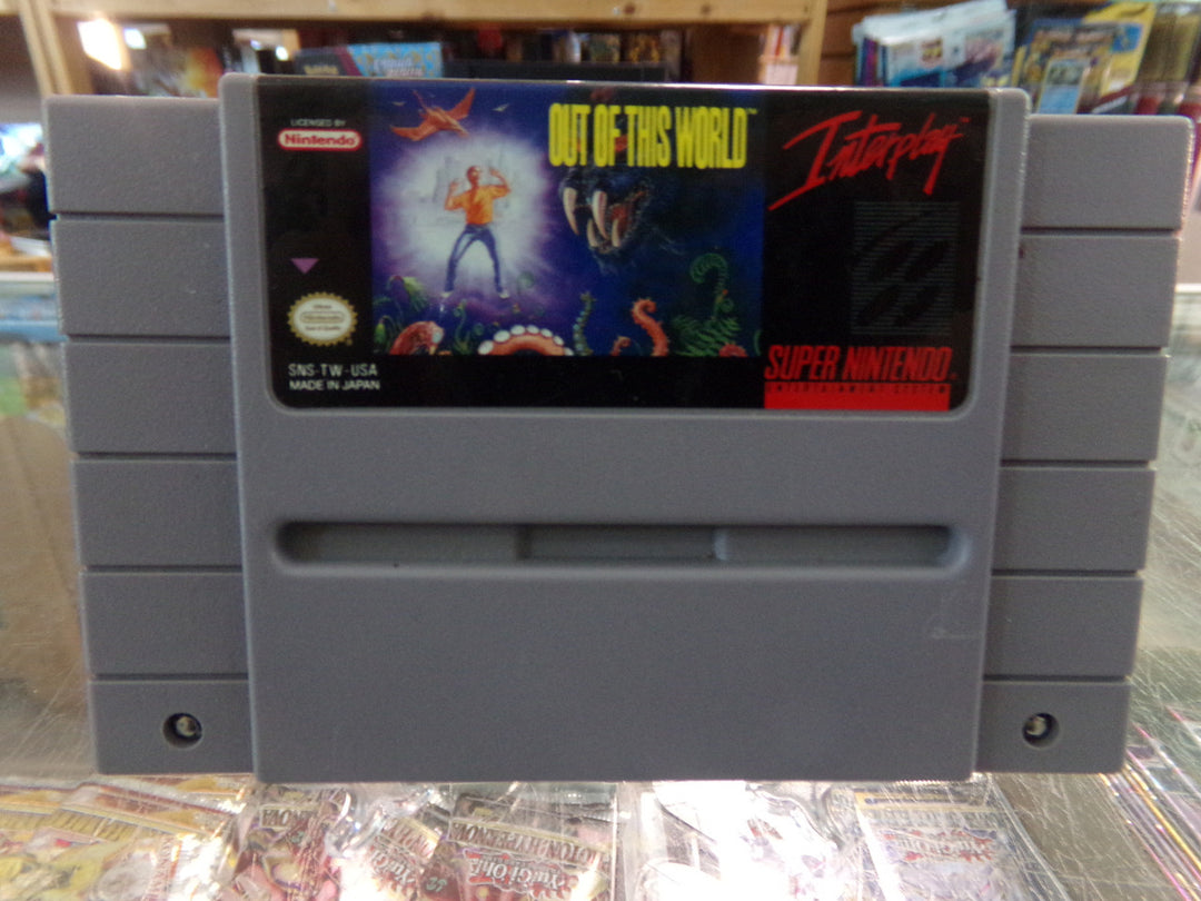 Out Of This World Super Nintendo SNES Used