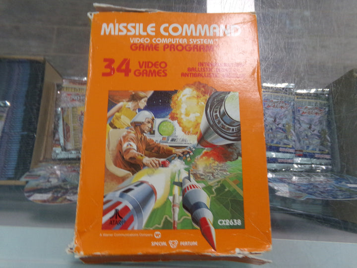 Missile Command Atari 2600 Boxed Used