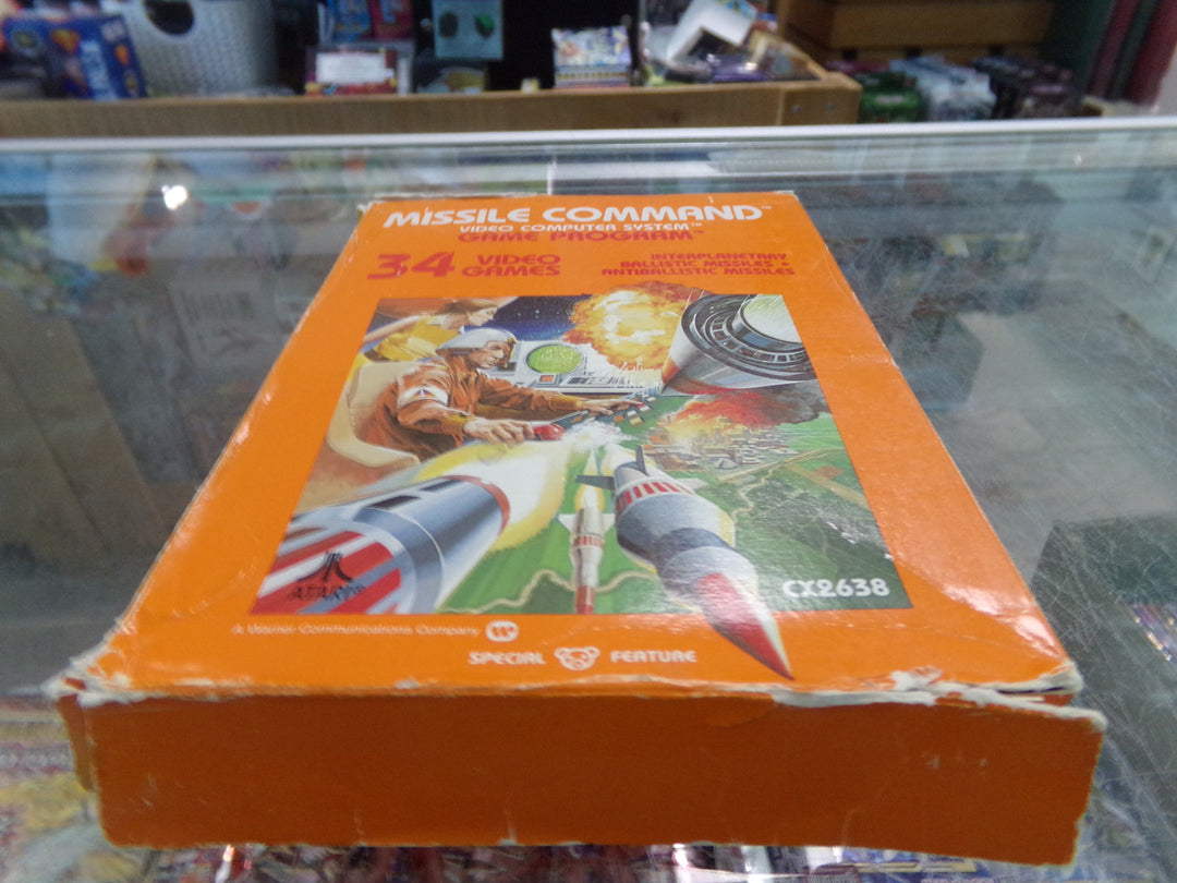 Missile Command Atari 2600 Boxed Used