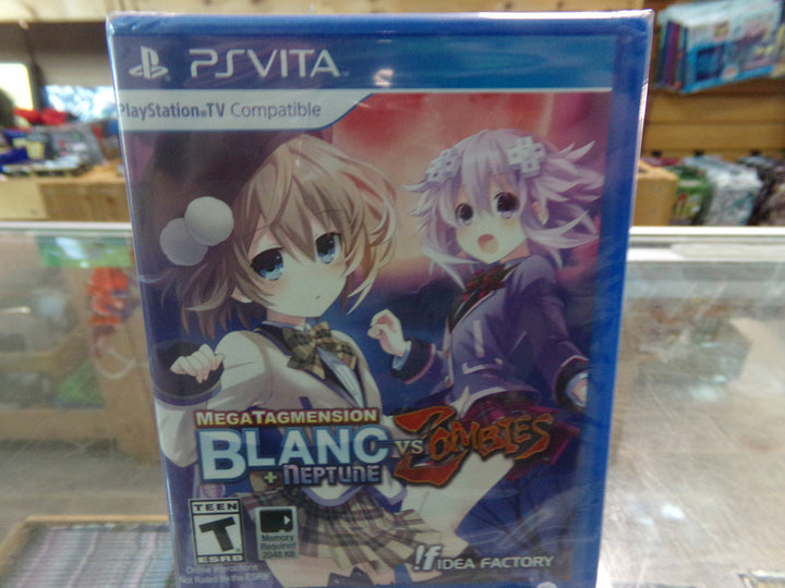 MegaTagmension Blanc + Neptune Vs. Zombies Playstation Vita PS Vita NEW