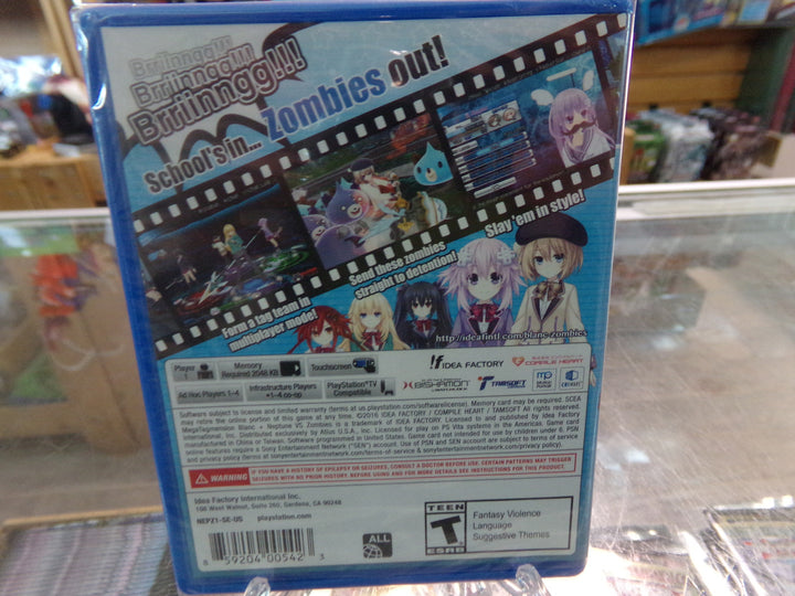 MegaTagmension Blanc + Neptune Vs. Zombies Playstation Vita PS Vita NEW