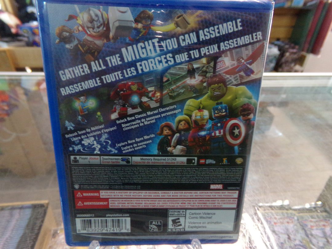Lego Marvel's Avengers Playstation Vita PS Vita NEW