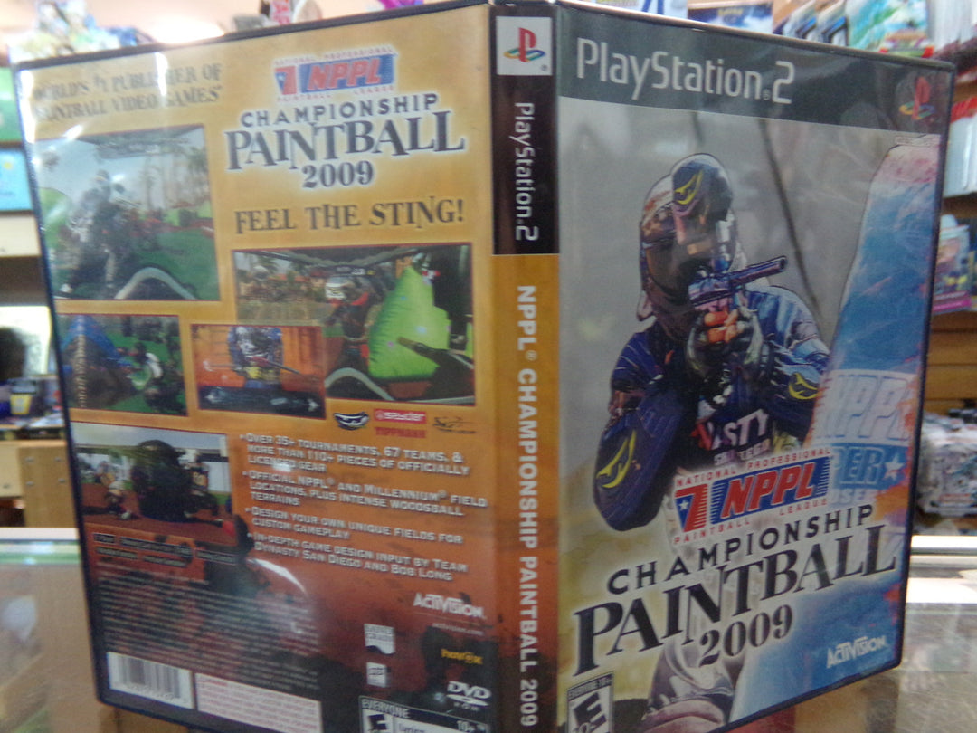 NPPL Championship Paintball 2009 Playstation 2 PS2 Used