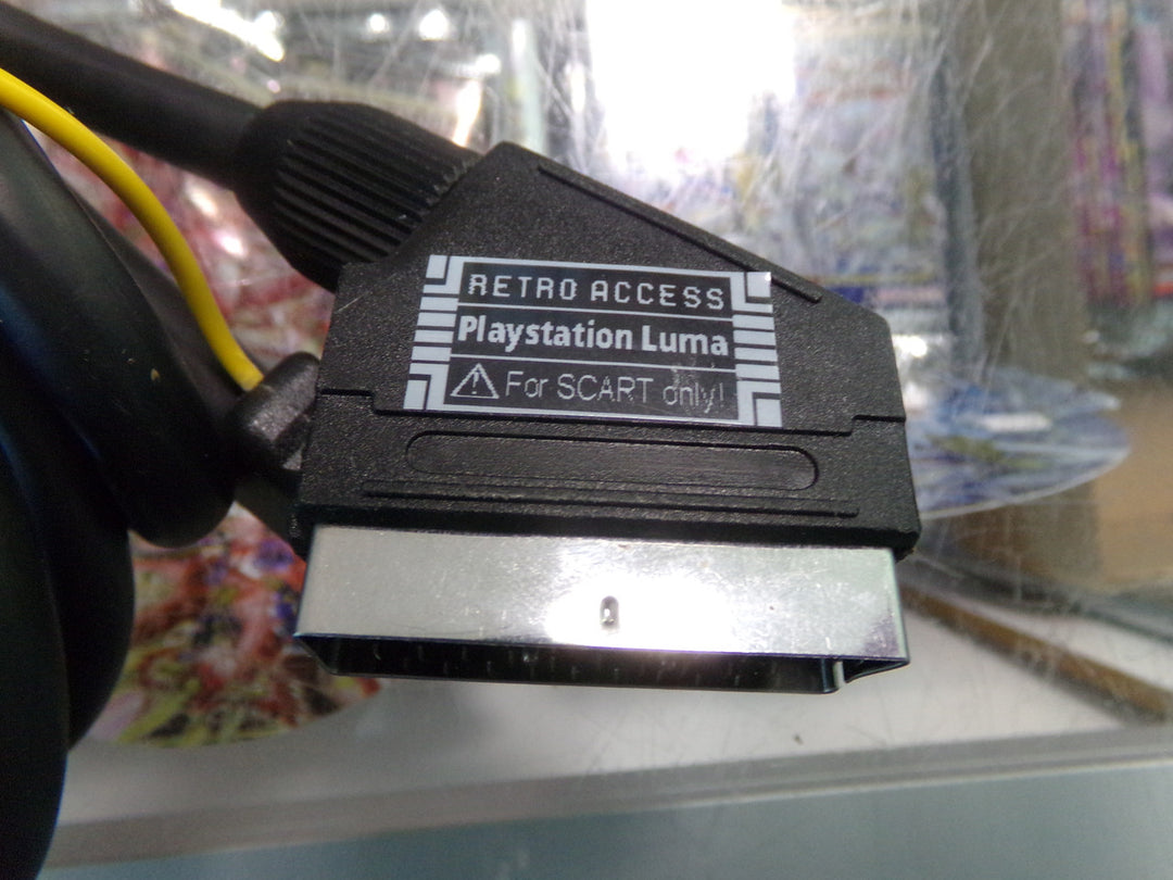 Retro Access Playstation Luma RGB SCART Cable Used