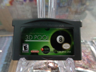 Archer Maclean's 3D Pool Game Boy Advance GBA Used