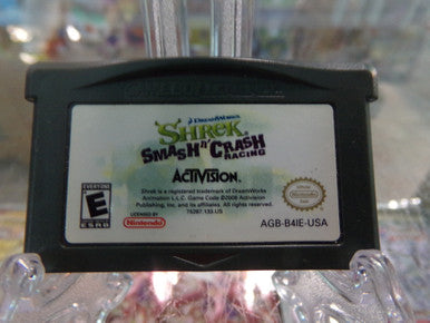 Shrek Smash n' Crash Racing Game Boy Advance GBA Used