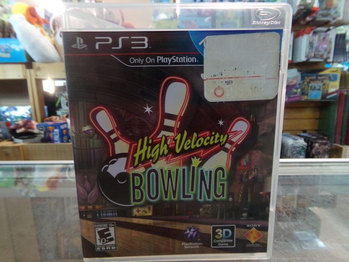 High Velocity Bowling Playstation 3 PS3 Used