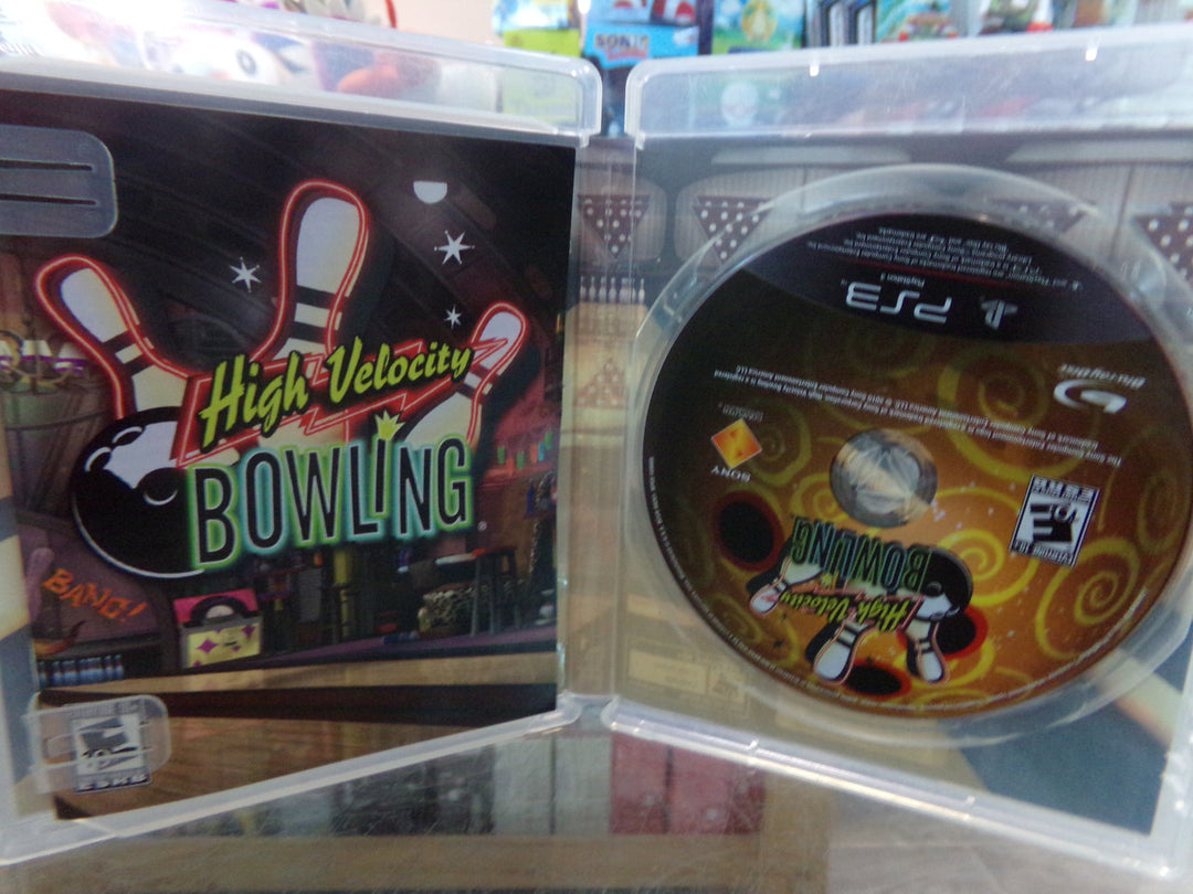 High Velocity Bowling Playstation 3 PS3 Used