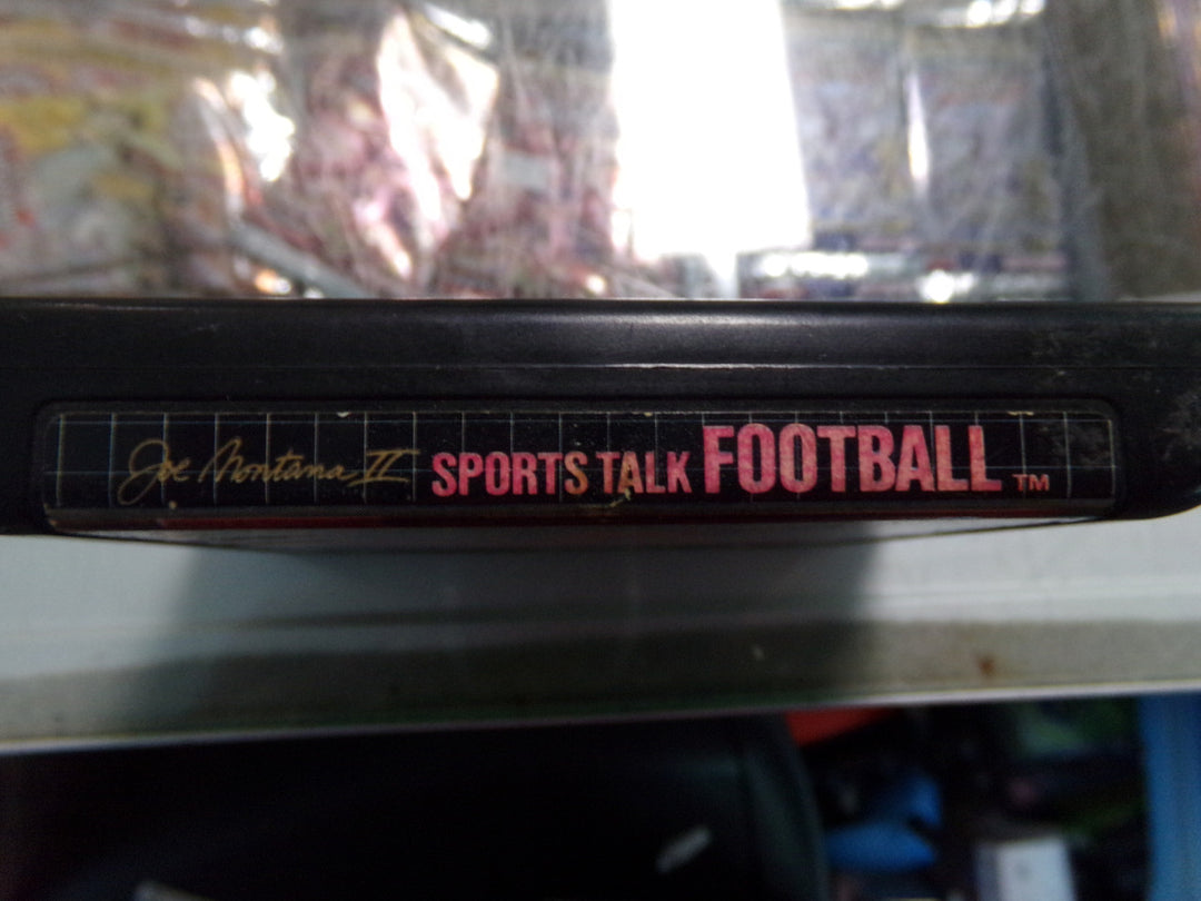 Joe Montana II Sports Talk Football Sega Genesis Used