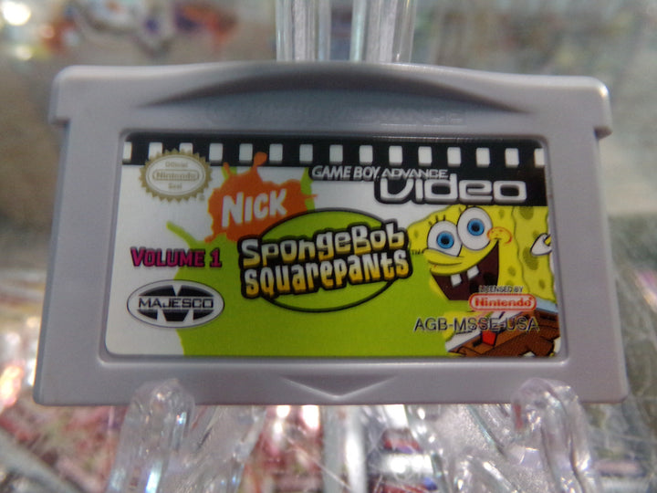 Spongebob Squarepants Vol. 1 Game Boy Advance Video Used