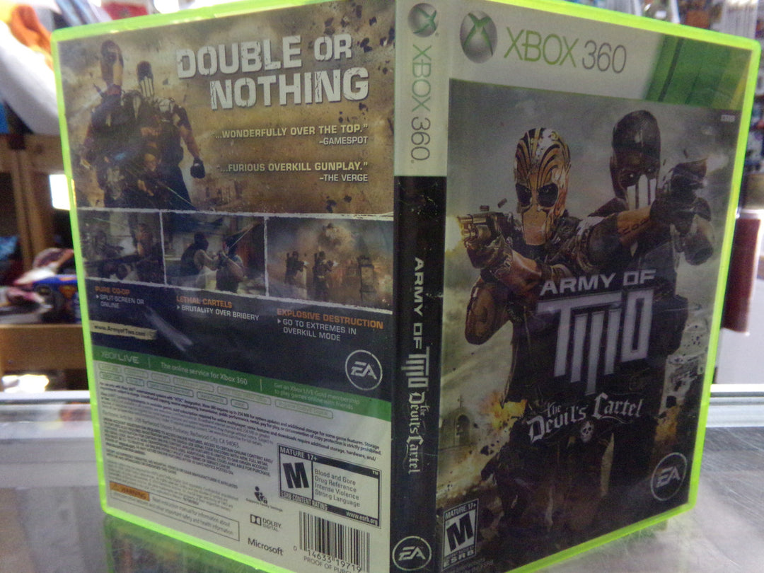 Army of Two: The Devil's Cartel Xbox 360 Used