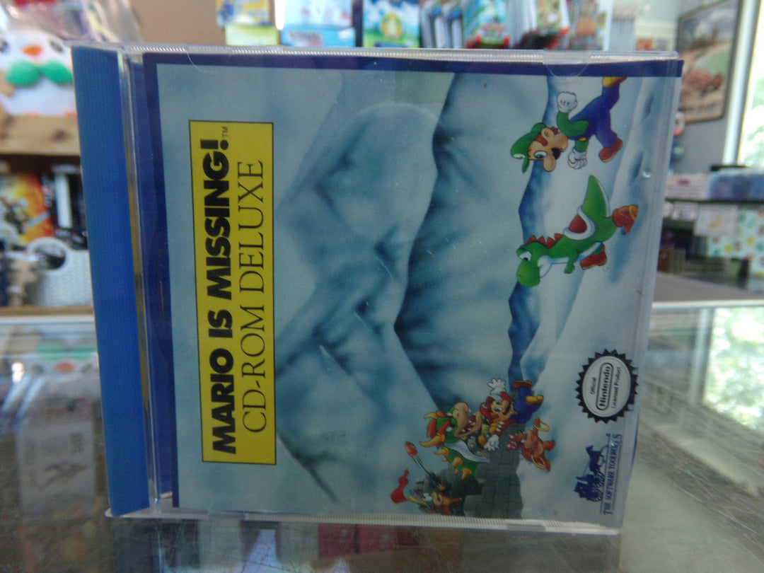 Mario is Missing CD-ROM Deluxe PC Used