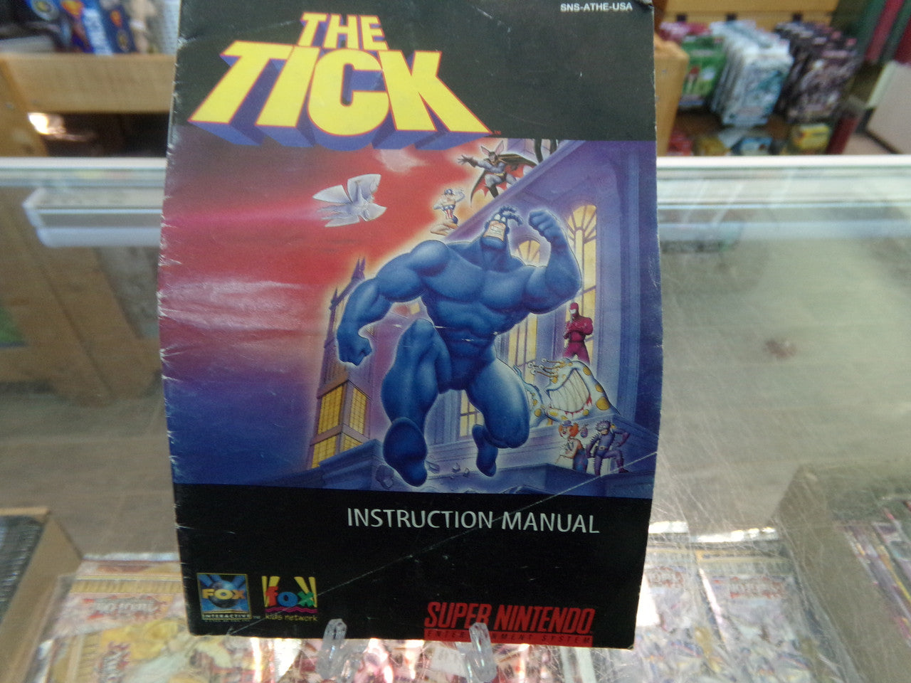 The Tick Super Nintendo SNES MANUAL ONLY – Core Gaming
