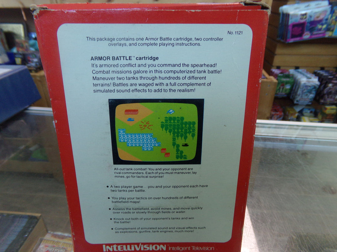 Armor Battle Intellivision Boxed Used