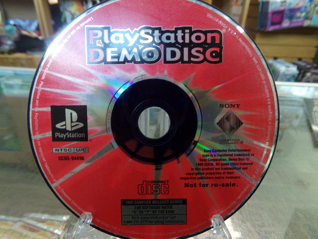 Sony Playstation 1999 Shock Your System Demo Disc Playstation PS1 Used