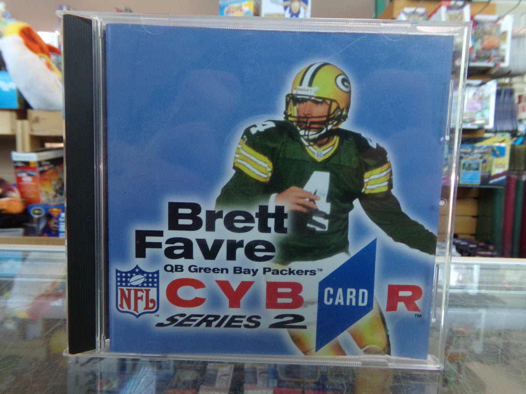 Brett Farve QB Green Bay Packers Cyber Card Series 2 PC Used