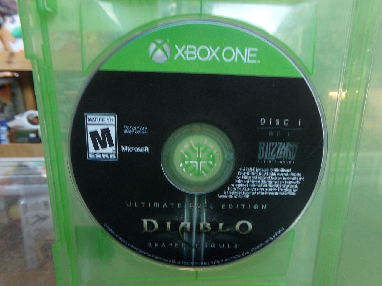 Diablo III: Ultimate Evil Edition Xbox One Disc Only – Core Gaming
