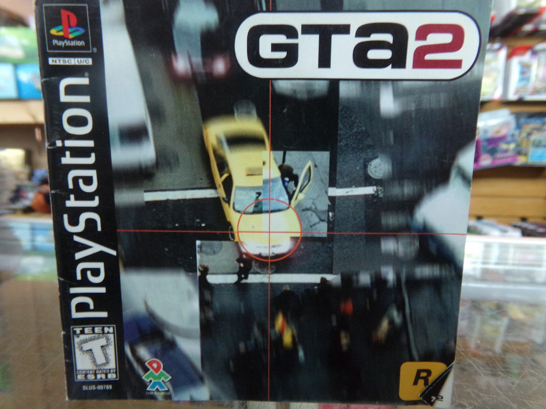 Grand Theft Auto 2 Playstation PS1 MANUAL ONLY